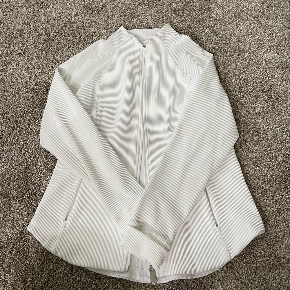 Athleta Salutation Ribbed Jacket